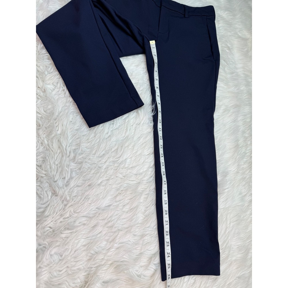 Liverpool Los Angeles Kelsey Trouser Cadet Blue Knit Pants Navy 4/27 Workwear - Picture 3 of 11